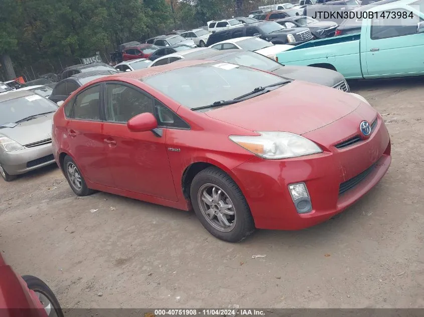 JTDKN3DU0B1473984 2011 Toyota Prius Two