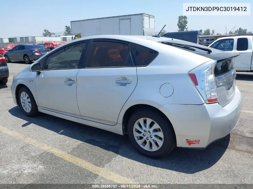 JTDKN3DP9C3019412 2012 Toyota Prius Plug-In