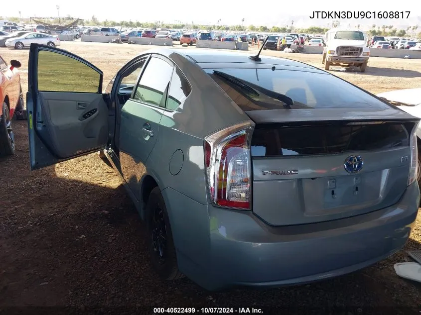 JTDKN3DU9C1608817 2012 Toyota Prius