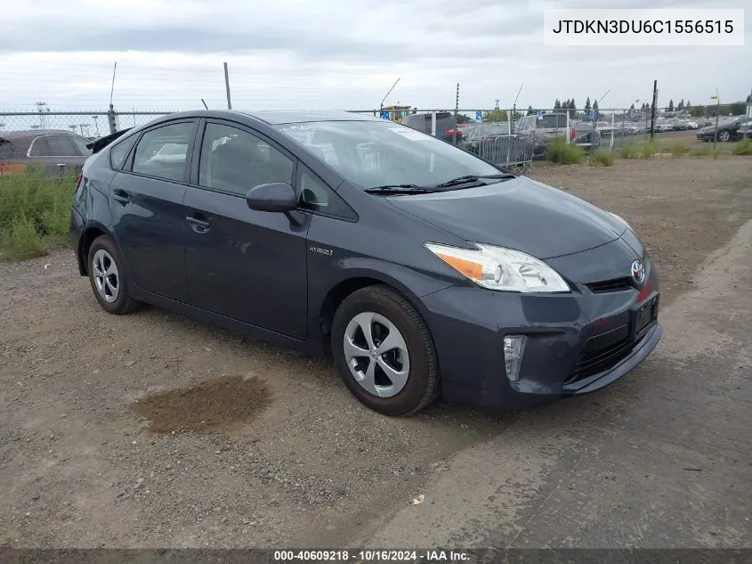 JTDKN3DU6C1556515 2012 Toyota Prius Two