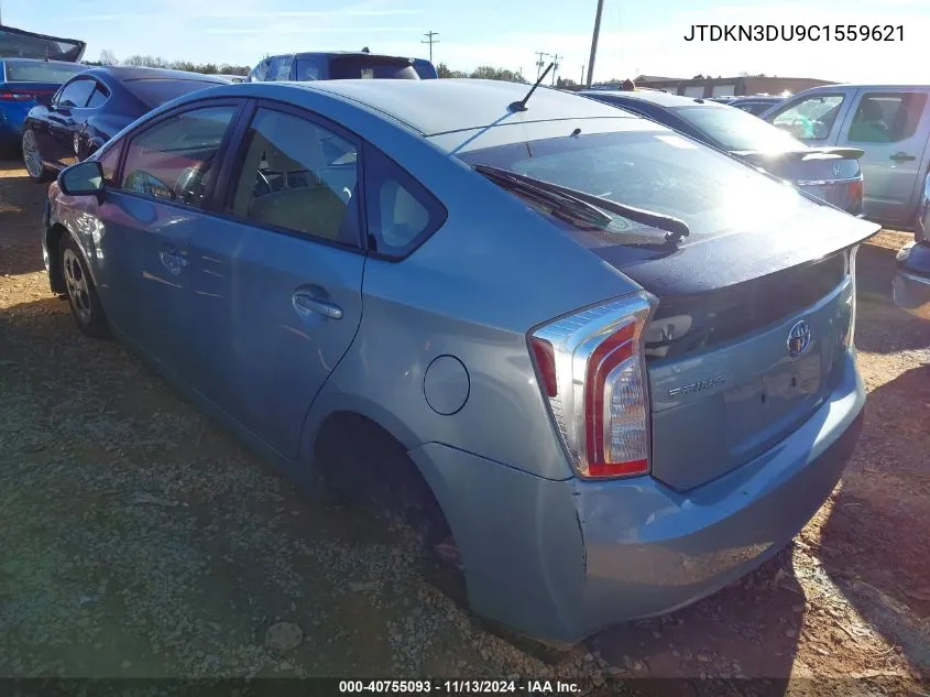 JTDKN3DU9C1559621 2012 Toyota Prius Two