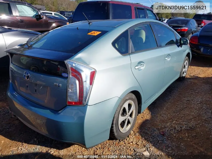 JTDKN3DU9C1559621 2012 Toyota Prius Two