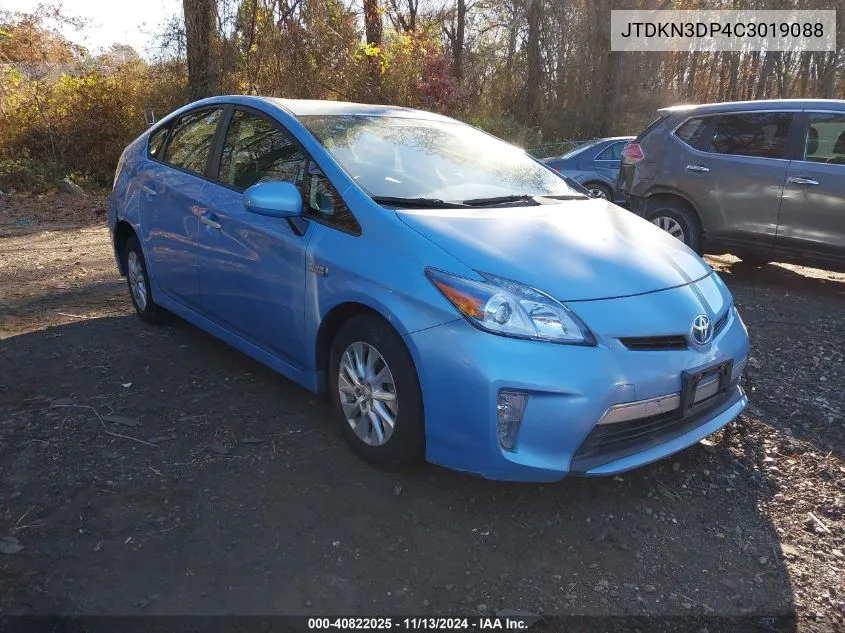 JTDKN3DP4C3019088 2012 Toyota Prius Plug-In