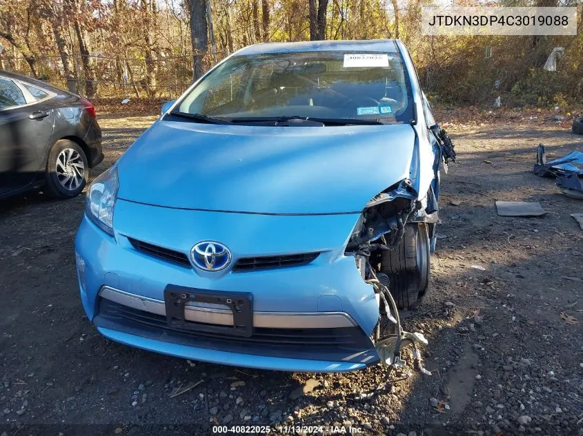 JTDKN3DP4C3019088 2012 Toyota Prius Plug-In