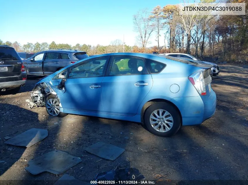 JTDKN3DP4C3019088 2012 Toyota Prius Plug-In