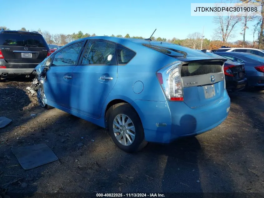 JTDKN3DP4C3019088 2012 Toyota Prius Plug-In