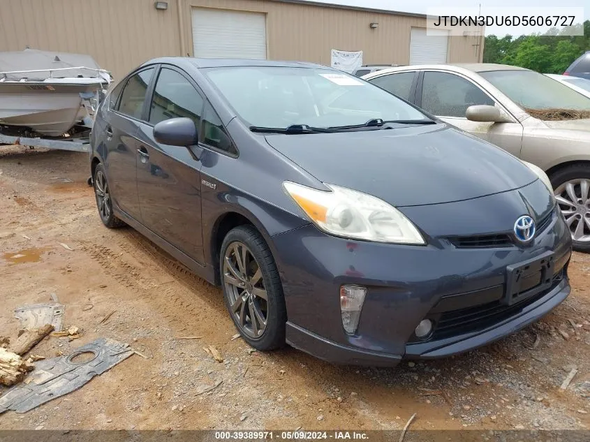 JTDKN3DU6D5606727 2013 Toyota Prius Two