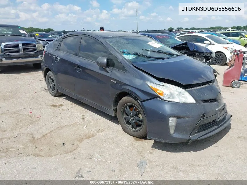 2013 Toyota Prius Two VIN: JTDKN3DU6D5556606 Lot: 39672157