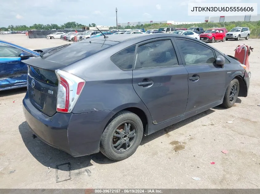 JTDKN3DU6D5556606 2013 Toyota Prius Two