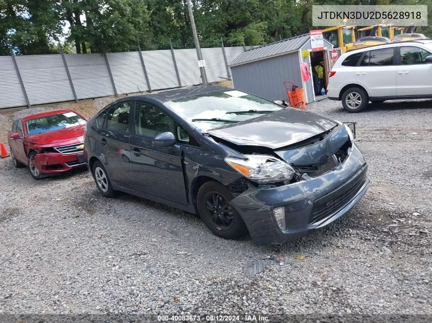 JTDKN3DU2D5628918 2013 Toyota Prius Three