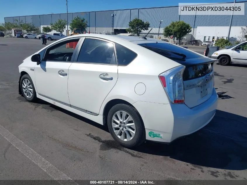 JTDKN3DPXD3044305 2013 Toyota Prius Plug-In