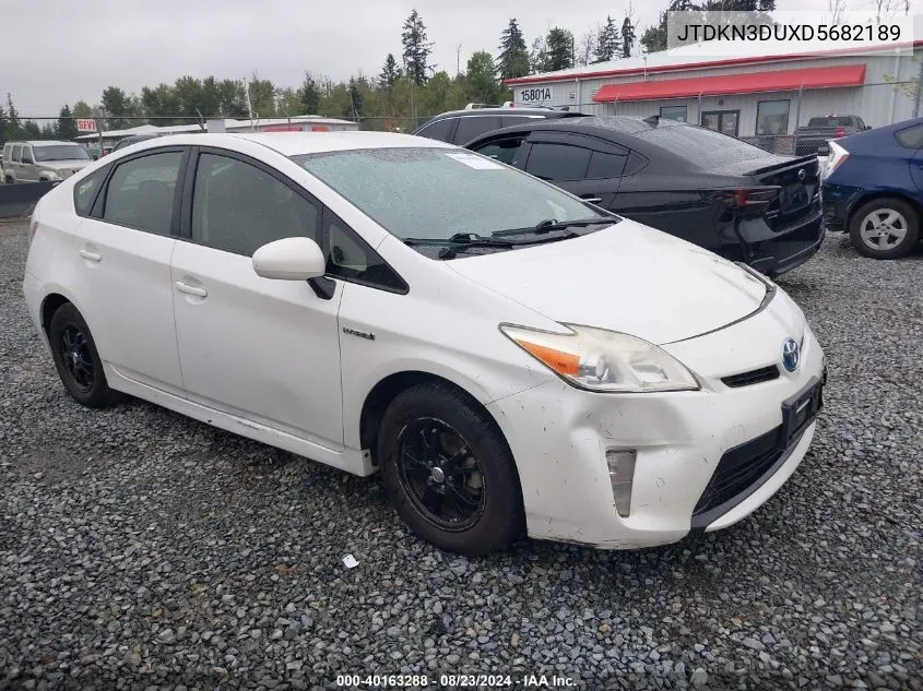 2013 Toyota Prius Two VIN: JTDKN3DUXD5682189 Lot: 40163288