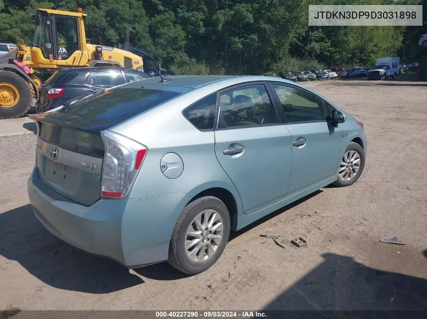 JTDKN3DP9D3031898 2013 Toyota Prius Plug-In