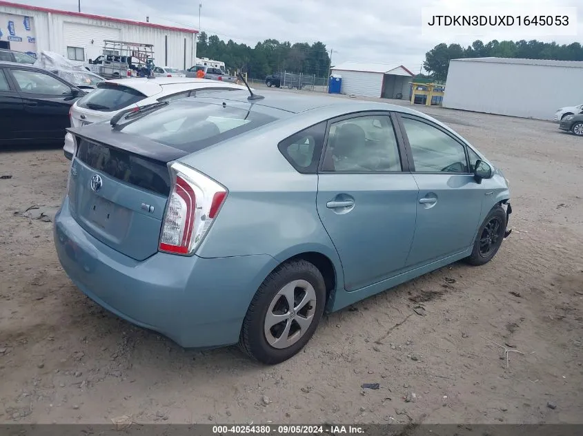 JTDKN3DUXD1645053 2013 Toyota Prius