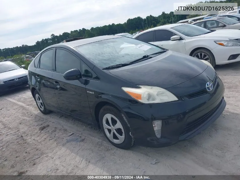 2013 Toyota Prius Three VIN: JTDKN3DU7D1625326 Lot: 40304938