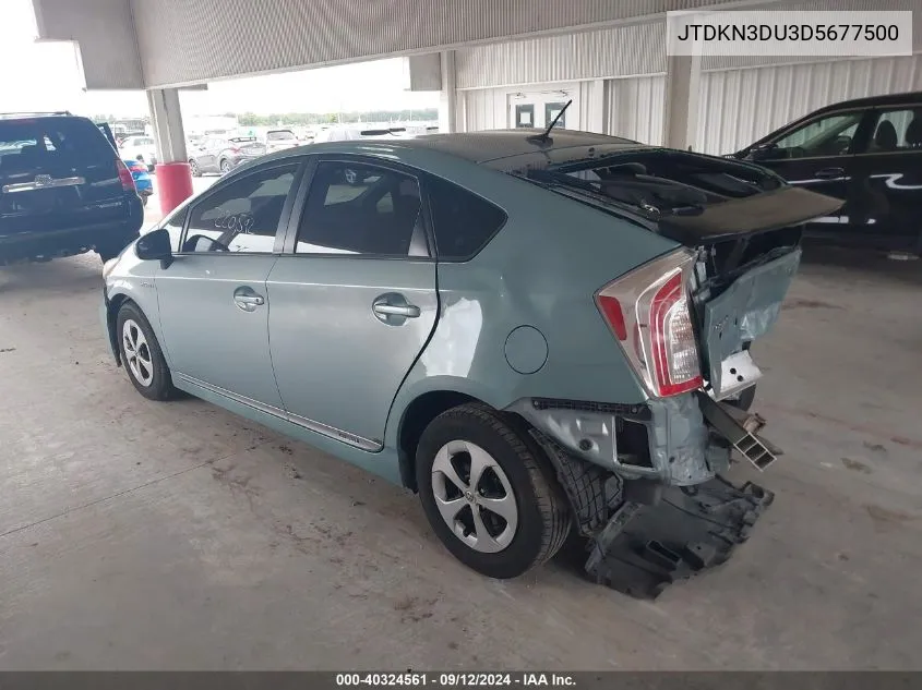 JTDKN3DU3D5677500 2013 Toyota Prius