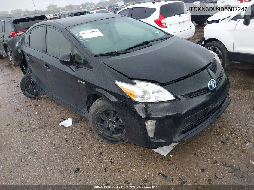 2013 Toyota Prius VIN: JTDKN3DU9D5607242 Lot: 40326299