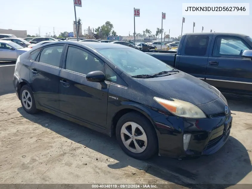 JTDKN3DU2D5627946 2013 Toyota Prius Two