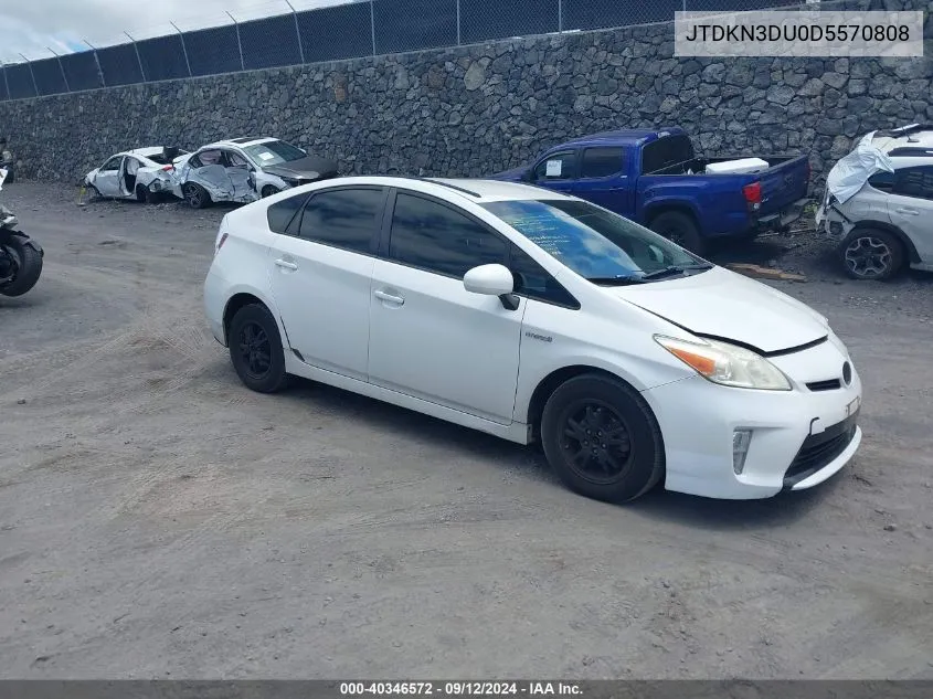 JTDKN3DU0D5570808 2013 Toyota Prius Two