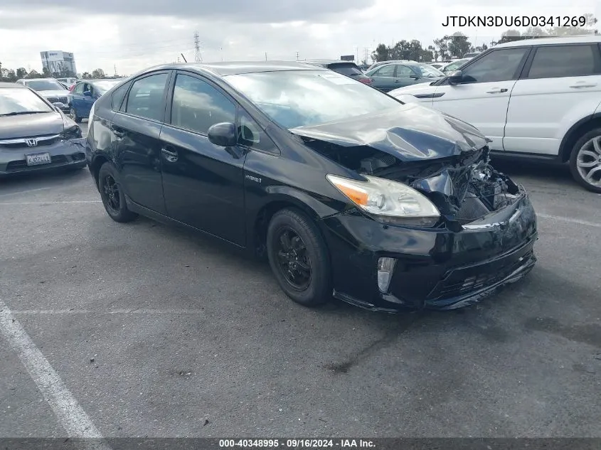 JTDKN3DU6D0341269 2013 Toyota Prius