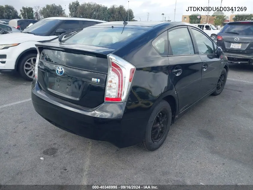 JTDKN3DU6D0341269 2013 Toyota Prius