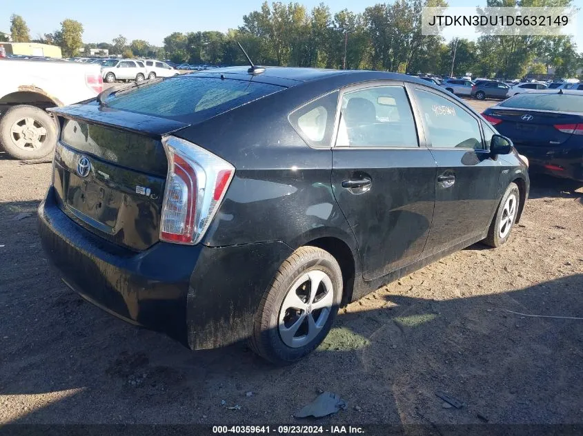 2013 Toyota Prius Four VIN: JTDKN3DU1D5632149 Lot: 40359641