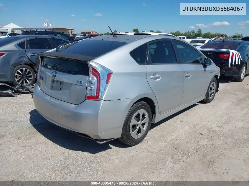 2013 Toyota Prius Two VIN: JTDKN3DUXD5584067 Lot: 40395475