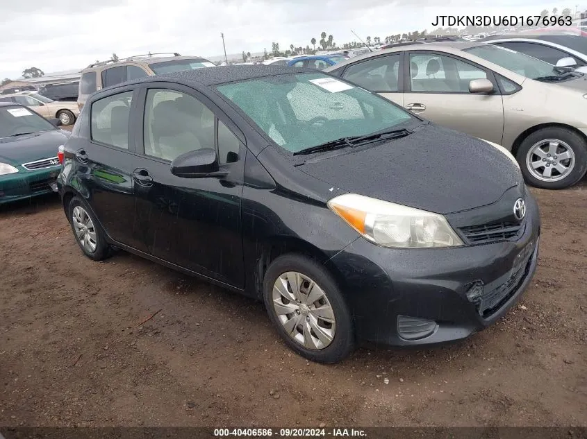 2013 Toyota Prius Three VIN: JTDKN3DU6D1676963 Lot: 40406586