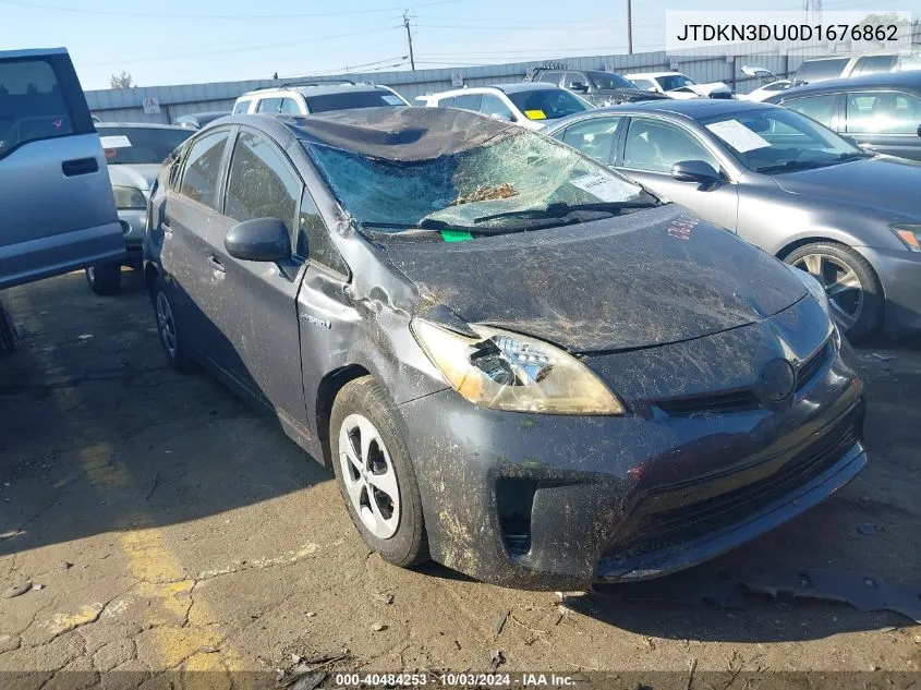 2013 Toyota Prius Two VIN: JTDKN3DU0D1676862 Lot: 40484253