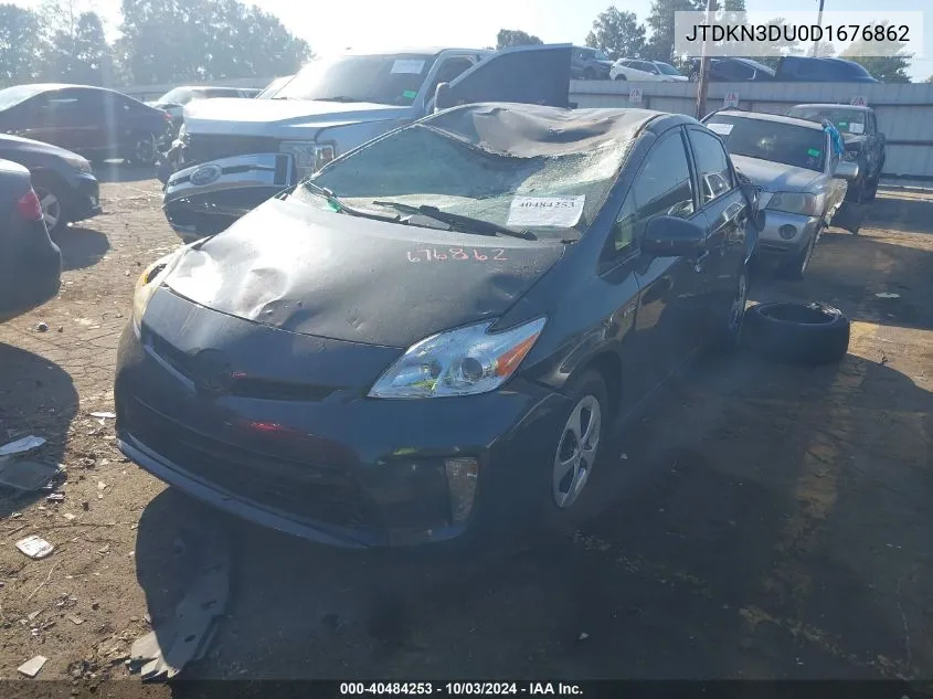 2013 Toyota Prius Two VIN: JTDKN3DU0D1676862 Lot: 40484253