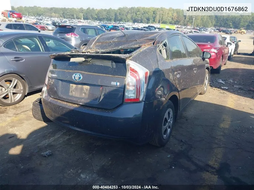 2013 Toyota Prius Two VIN: JTDKN3DU0D1676862 Lot: 40484253