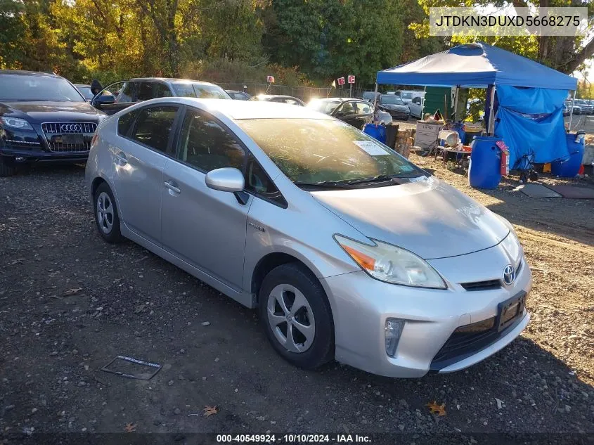 2013 Toyota Prius Three VIN: JTDKN3DUXD5668275 Lot: 40549924