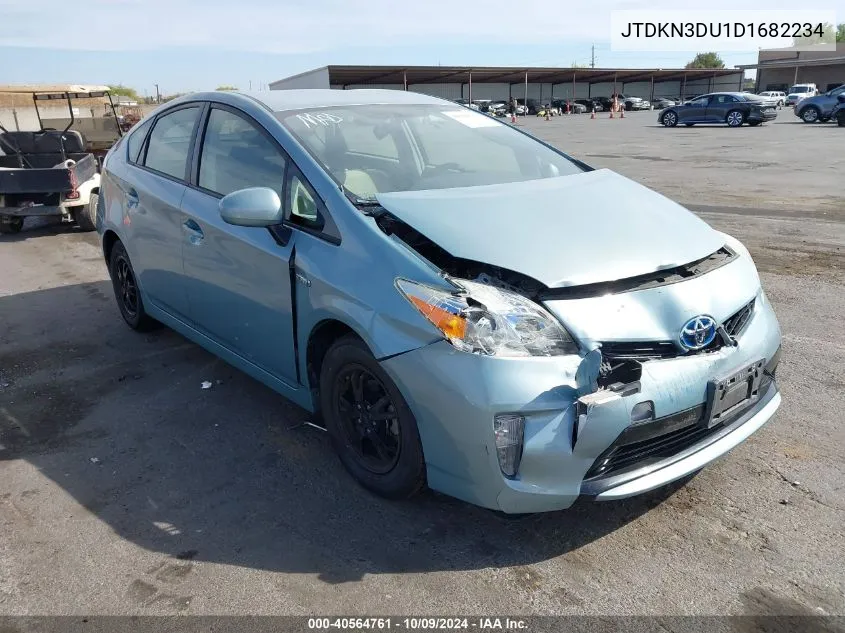 2013 Toyota Prius Two VIN: JTDKN3DU1D1682234 Lot: 40564761