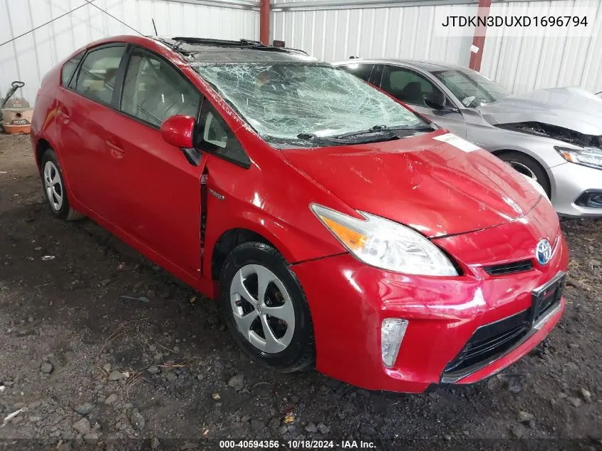 JTDKN3DUXD1696794 2013 Toyota Prius