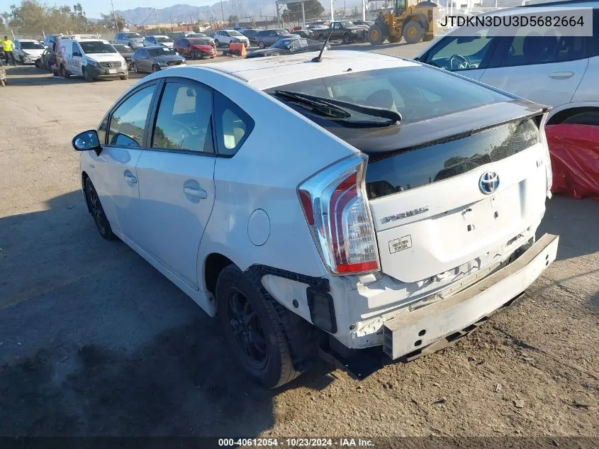 JTDKN3DU3D5682664 2013 Toyota Prius Two