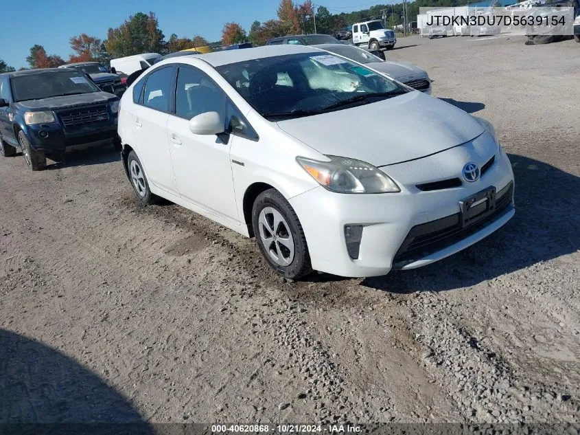 2013 Toyota Prius Two VIN: JTDKN3DU7D5639154 Lot: 40620868