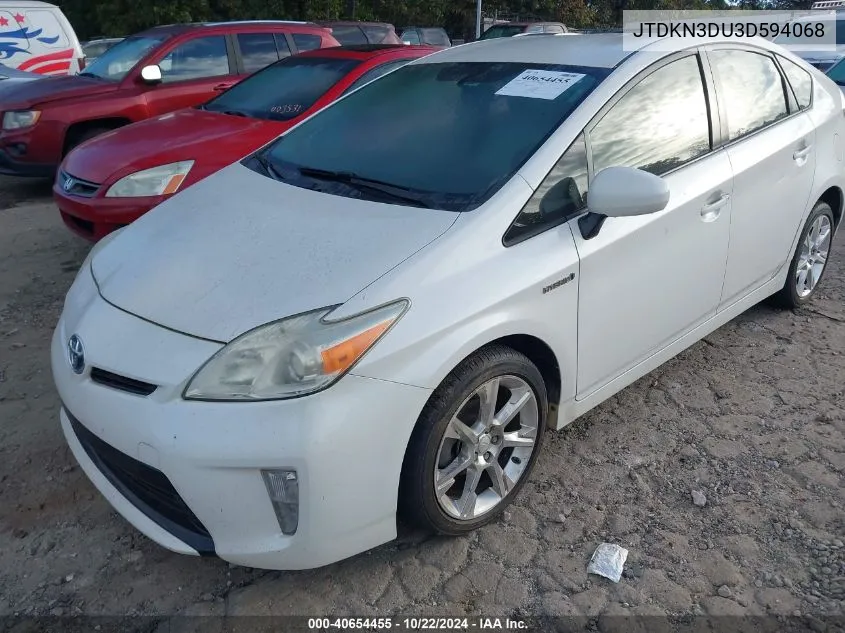 JTDKN3DU3D594068 2013 Toyota Prius Two