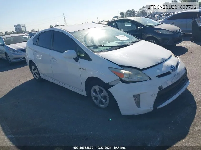 JTDKN3DU0D1627726 2013 Toyota Prius Two