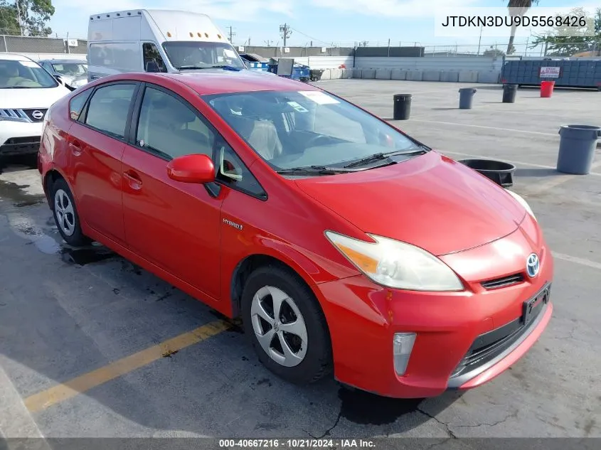 JTDKN3DU9D5568426 2013 Toyota Prius Two