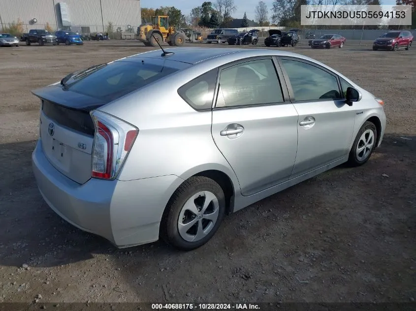 JTDKN3DU5D5694153 2013 Toyota Prius