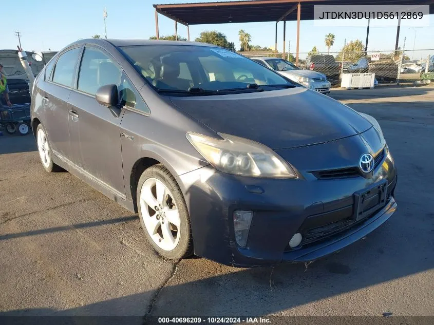 JTDKN3DU1D5612869 2013 Toyota Prius Five