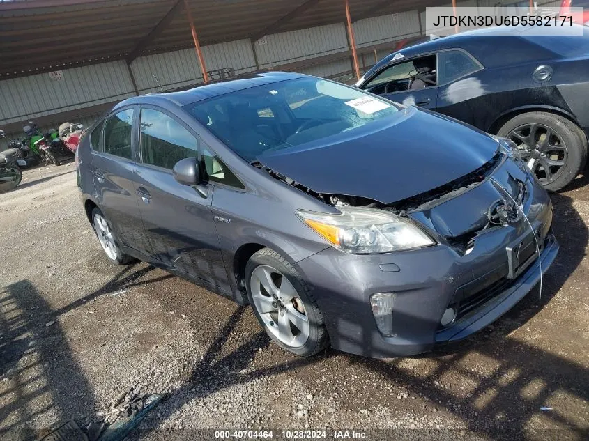 JTDKN3DU6D5582171 2013 Toyota Prius