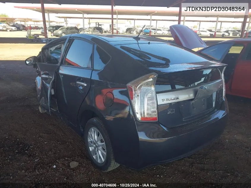 JTDKN3DP2D3048364 2013 Toyota Prius Plug-In