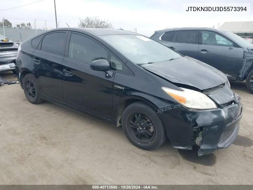 2013 Toyota Prius Two VIN: JTDKN3DU3D5573394 Lot: 40713580