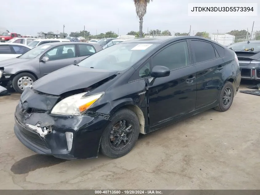 JTDKN3DU3D5573394 2013 Toyota Prius Two