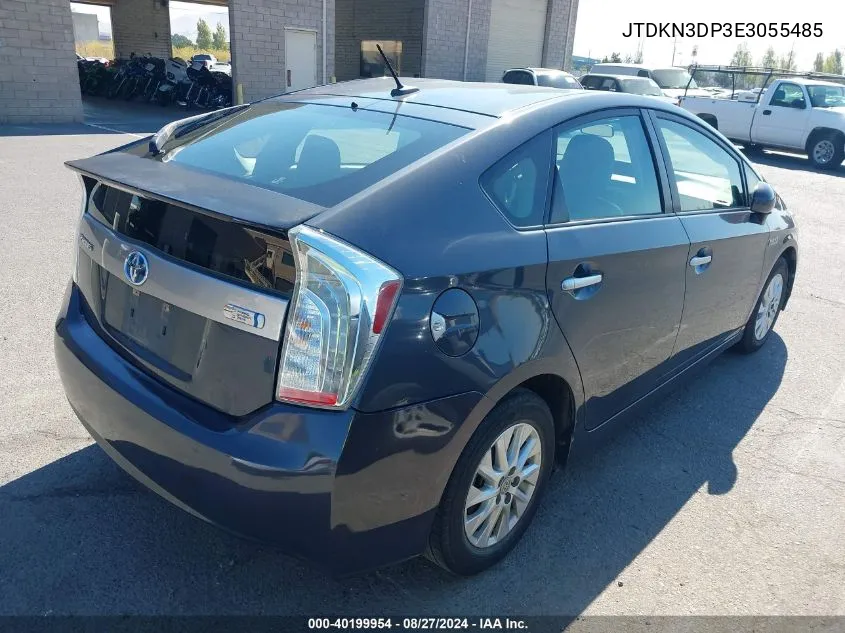 2014 Toyota Prius Plug-In VIN: JTDKN3DP3E3055485 Lot: 40199954