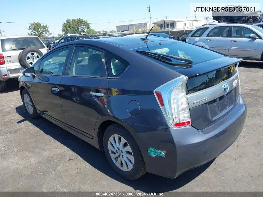 2014 Toyota Prius Plug-In VIN: JTDKN3DP5E3057061 Lot: 40247351