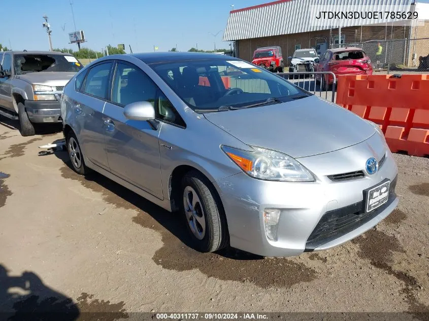 JTDKN3DU0E1785629 2014 Toyota Prius