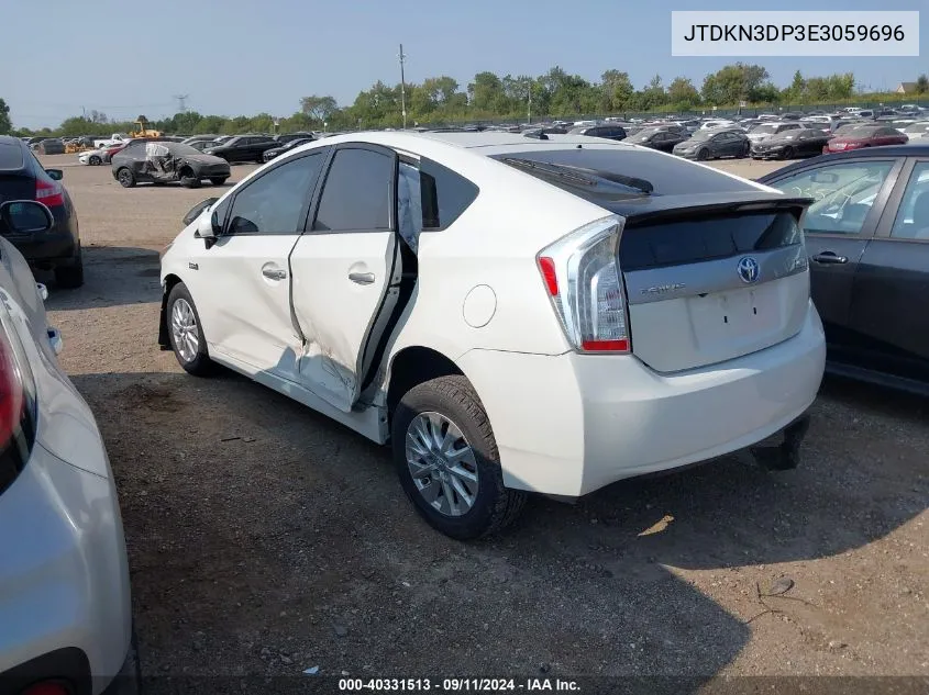 JTDKN3DP3E3059696 2014 Toyota Prius Plug-In