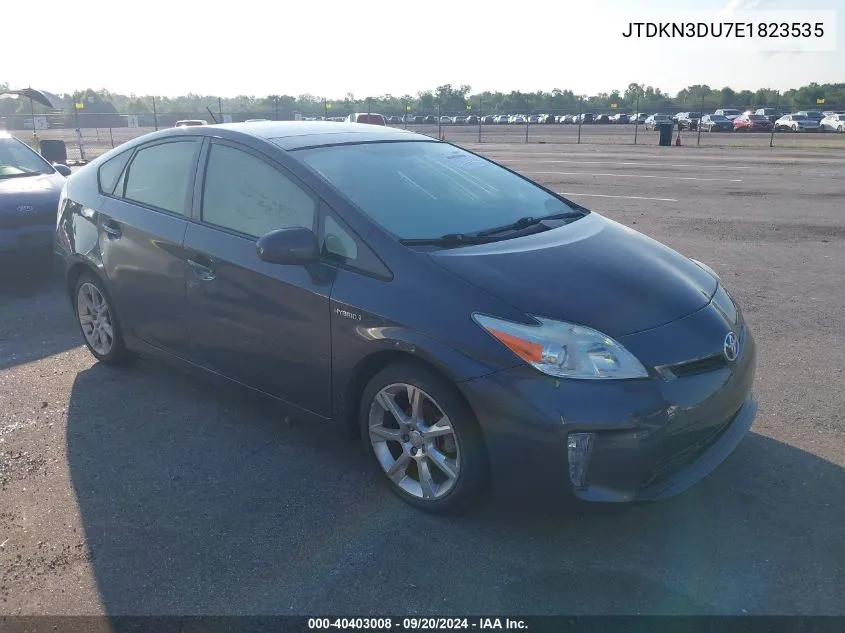 JTDKN3DU7E1823535 2014 Toyota Prius Three